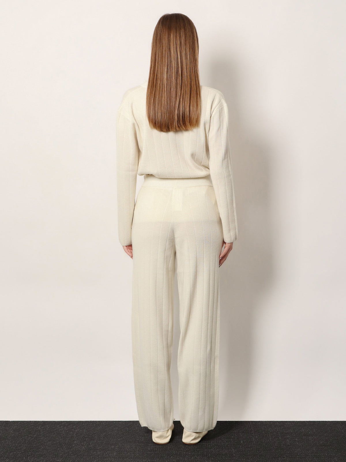 Max Mara Jardin cashmere trousers - Bianco
