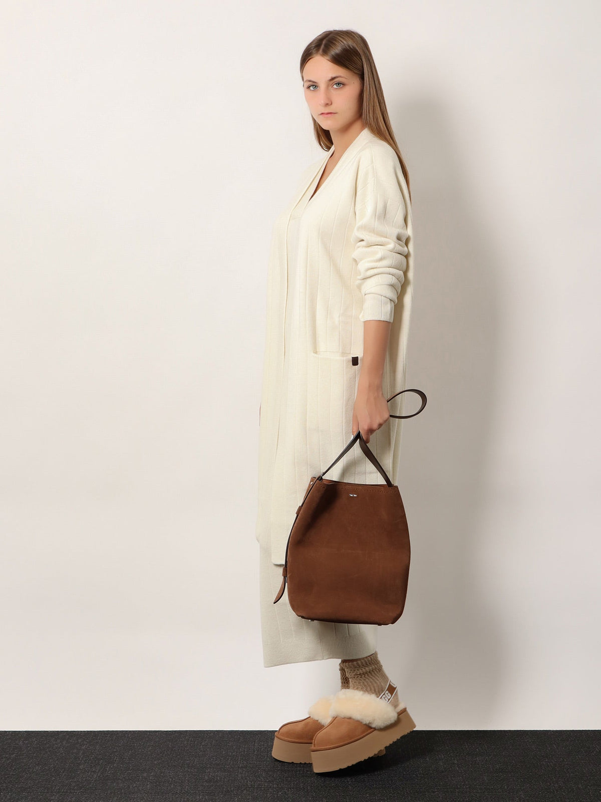 Max Mara Giusto cashmere cardigan - Bianco
