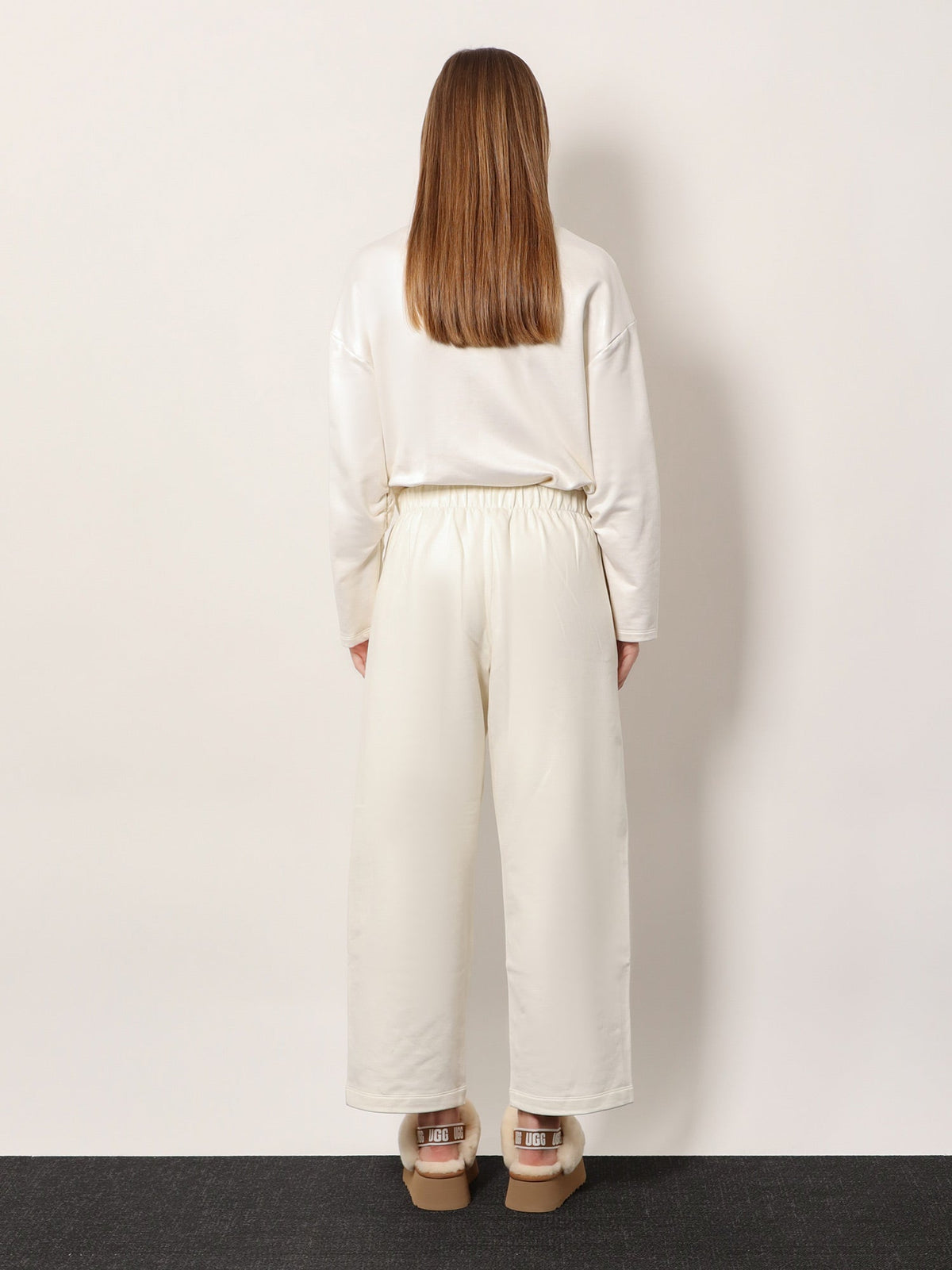 Max Mara Filovia jogger silk and cotton trousers - Bianco