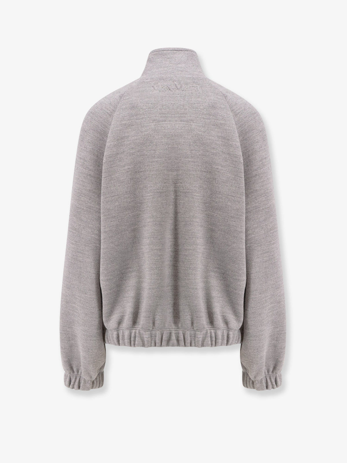 Max Mara Frine Double Wool-Cotton sweatshirt - Grigio Chiaro