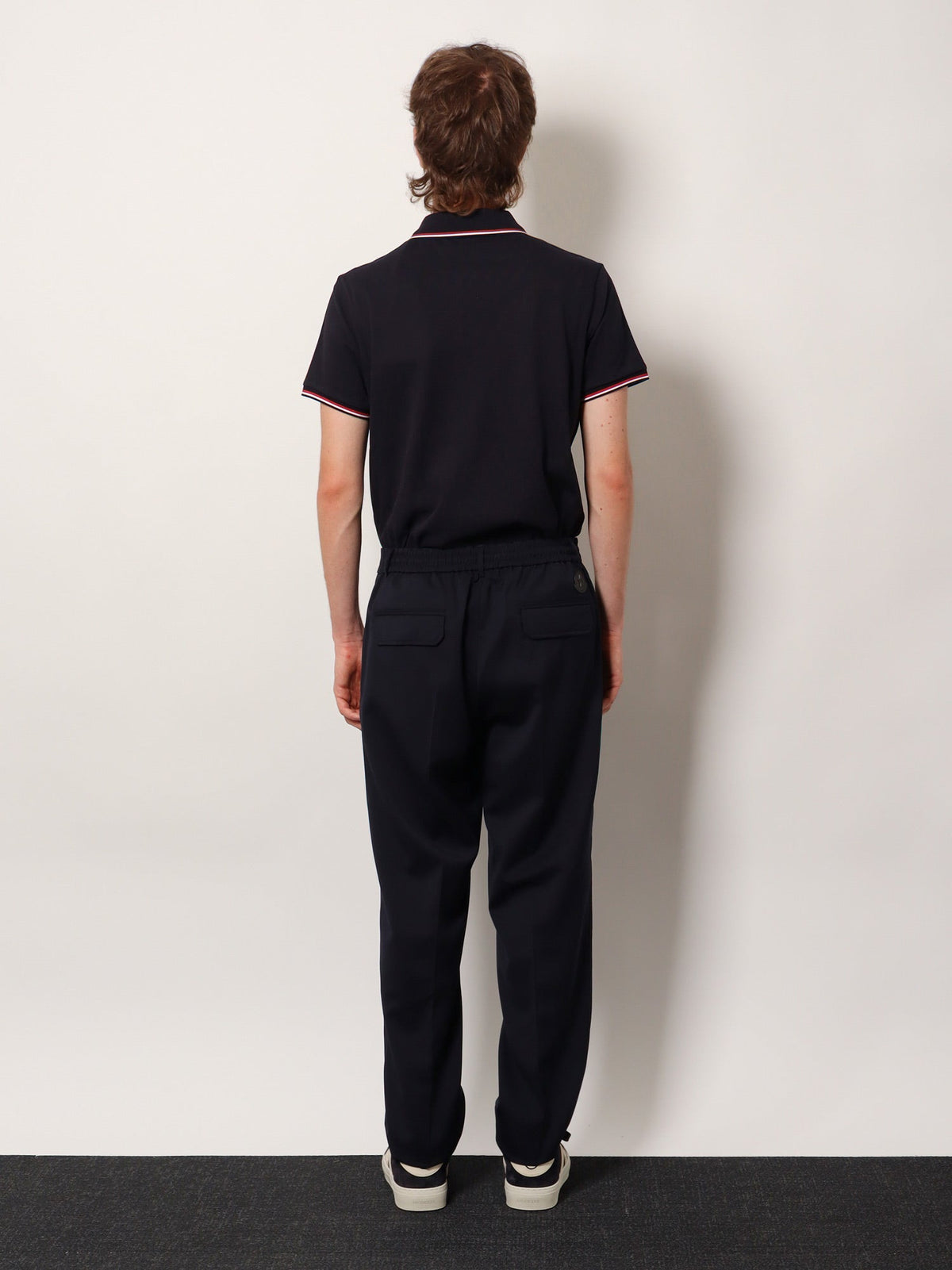 Moncler Wool blend trousers - Blu