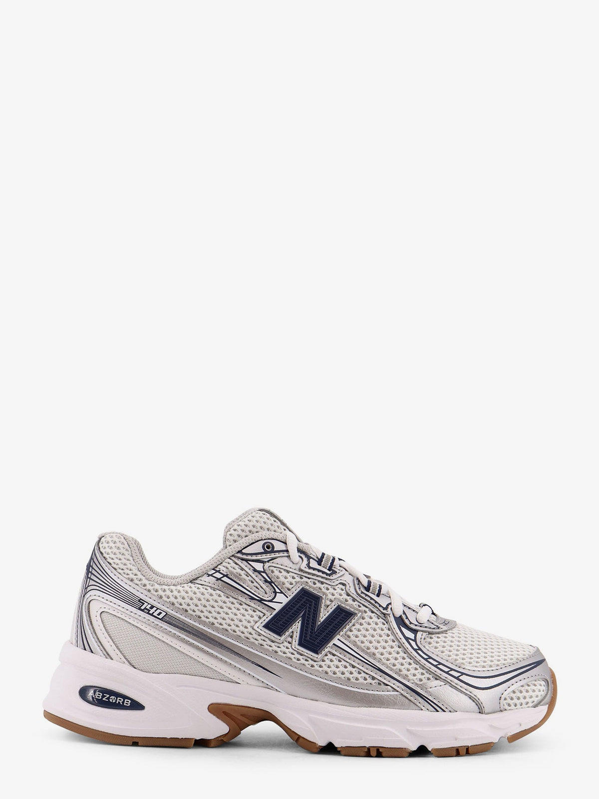 New Balance 740 mesh low-top sneakers - Grey Matter