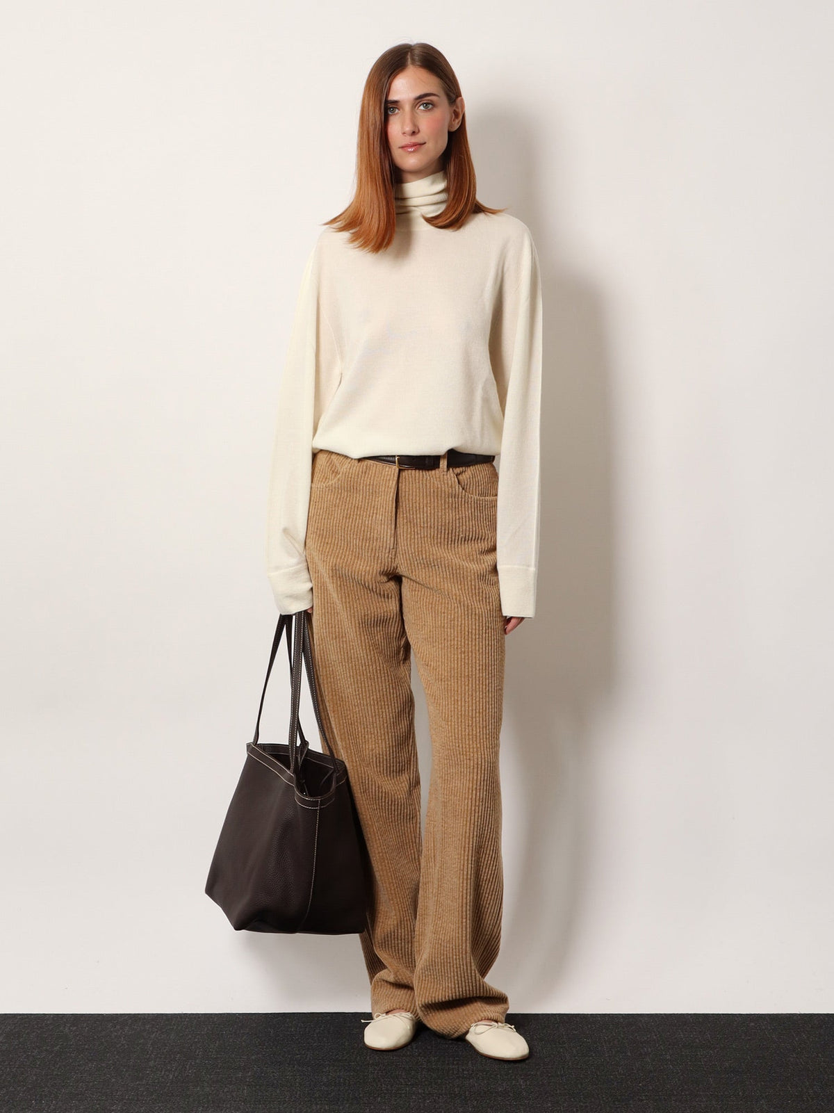 The Row Lizzy cashmere top - Ivory