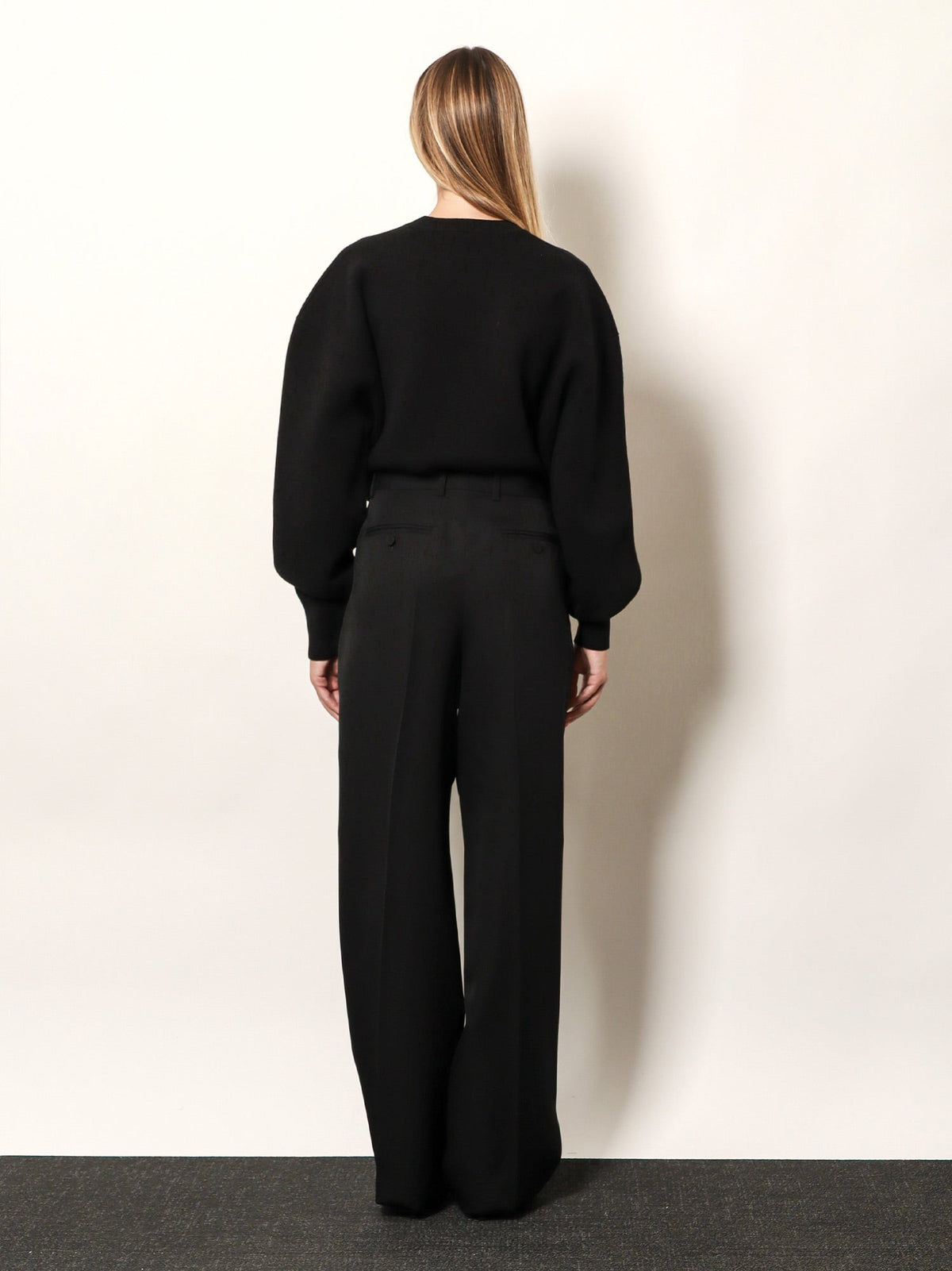Tom Ford Pleated wool trousers - Black