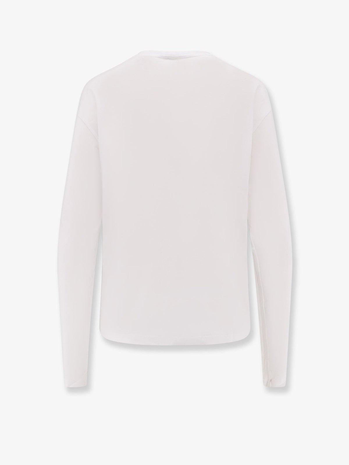 Toteme Classic Long-Sleeve lyocell and cotton T-shirt - White