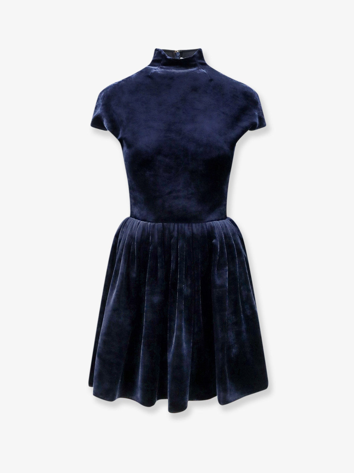 Alaïa Short velvet dress - Minuit