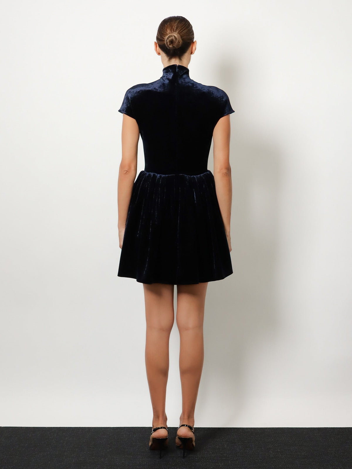 Alaïa Short velvet dress - Minuit