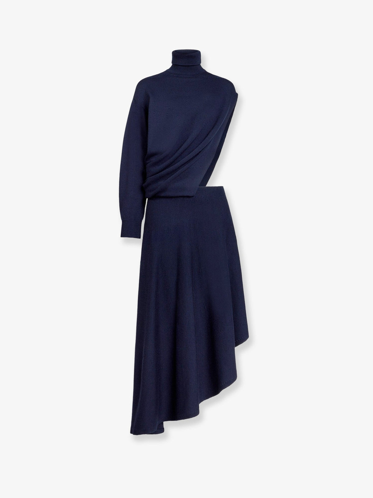 Alaïa Cut-Out virgin wool dress - Minuit