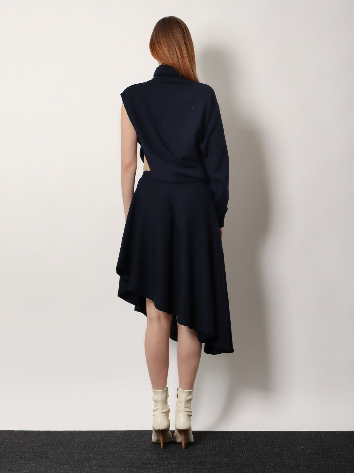 Alaïa Cut-Out virgin wool dress - Minuit