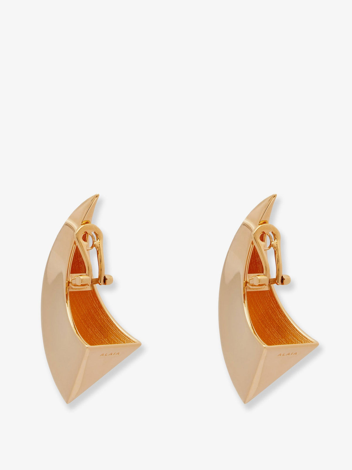Alaïa Brass earrings - Or