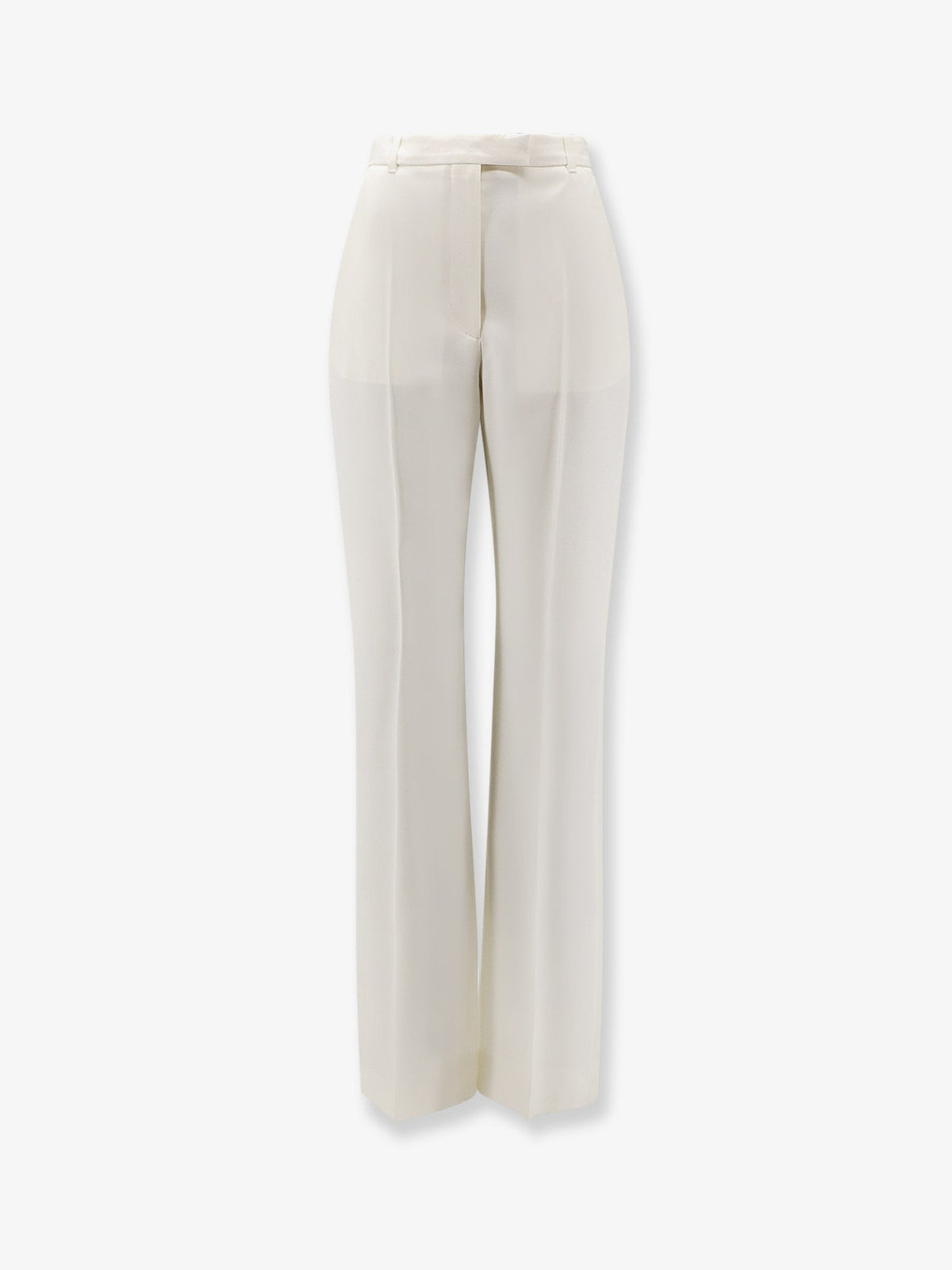 Alexander McQueen Wool trousers - Soft White