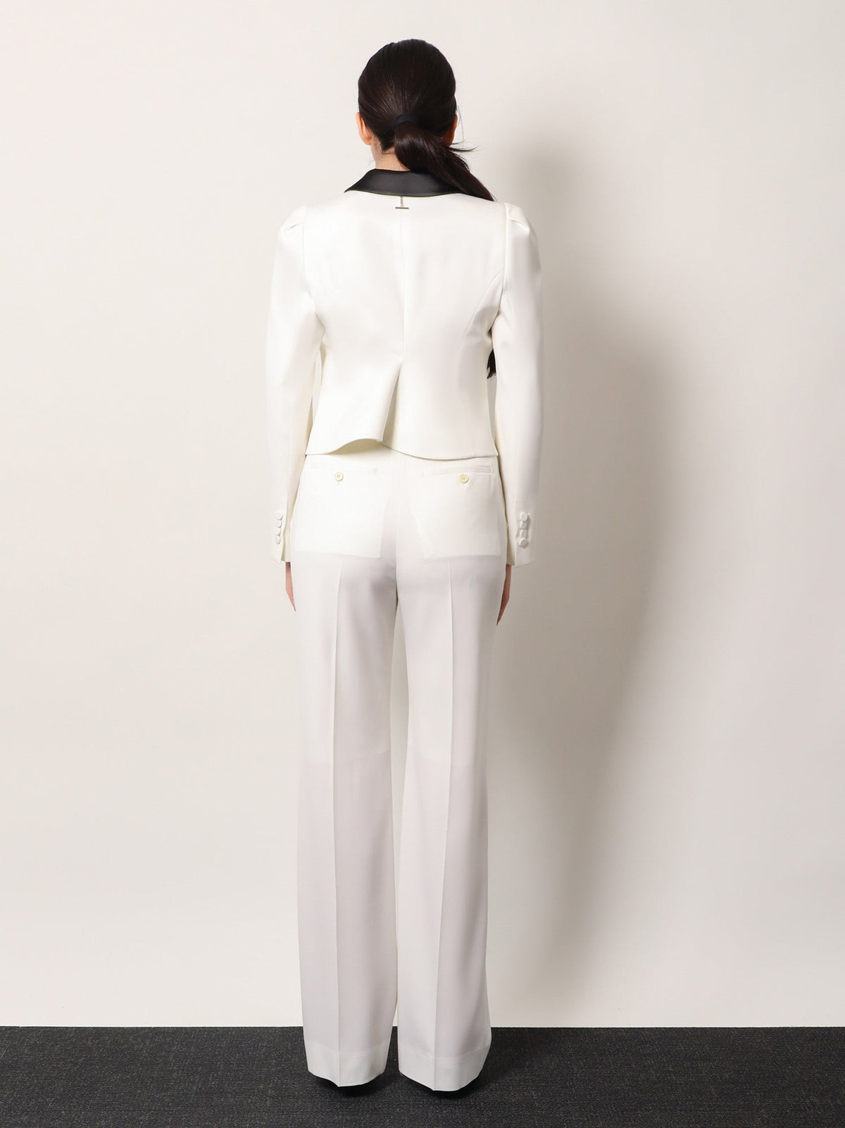 Alexander McQueen Wool trousers - Soft White