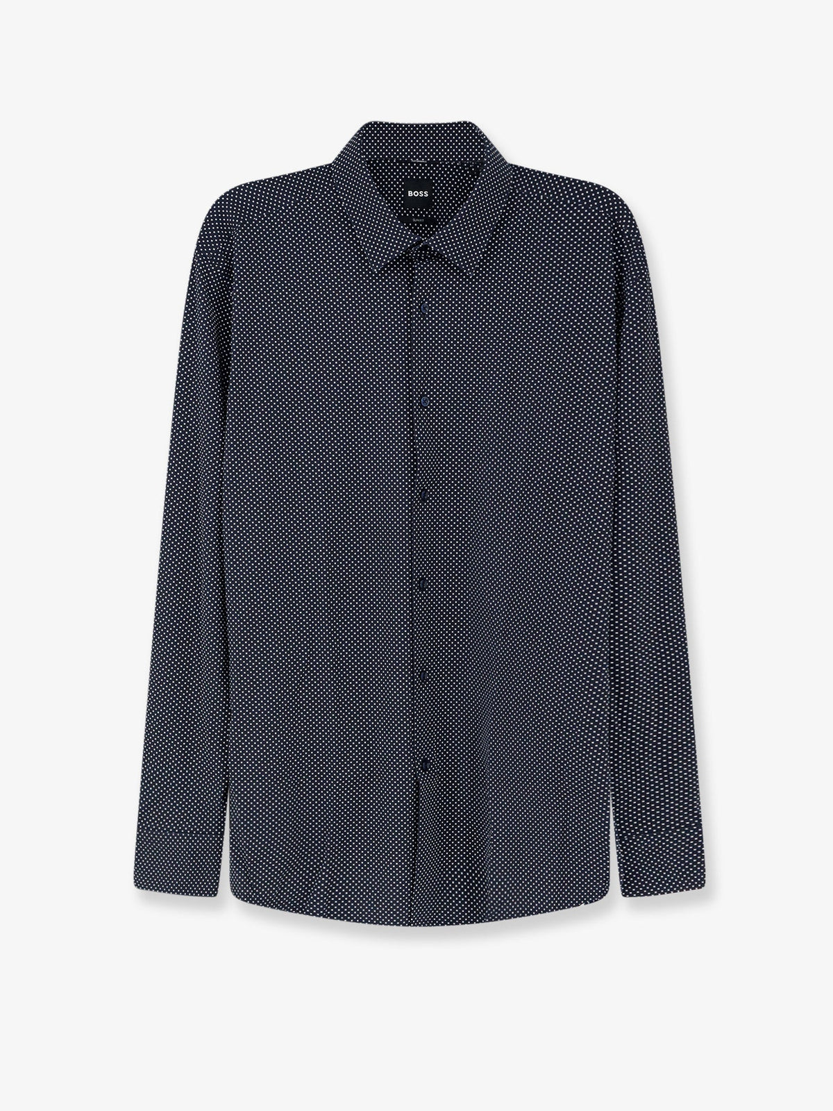 Boss Hank jersey shirt - Blu Scuro