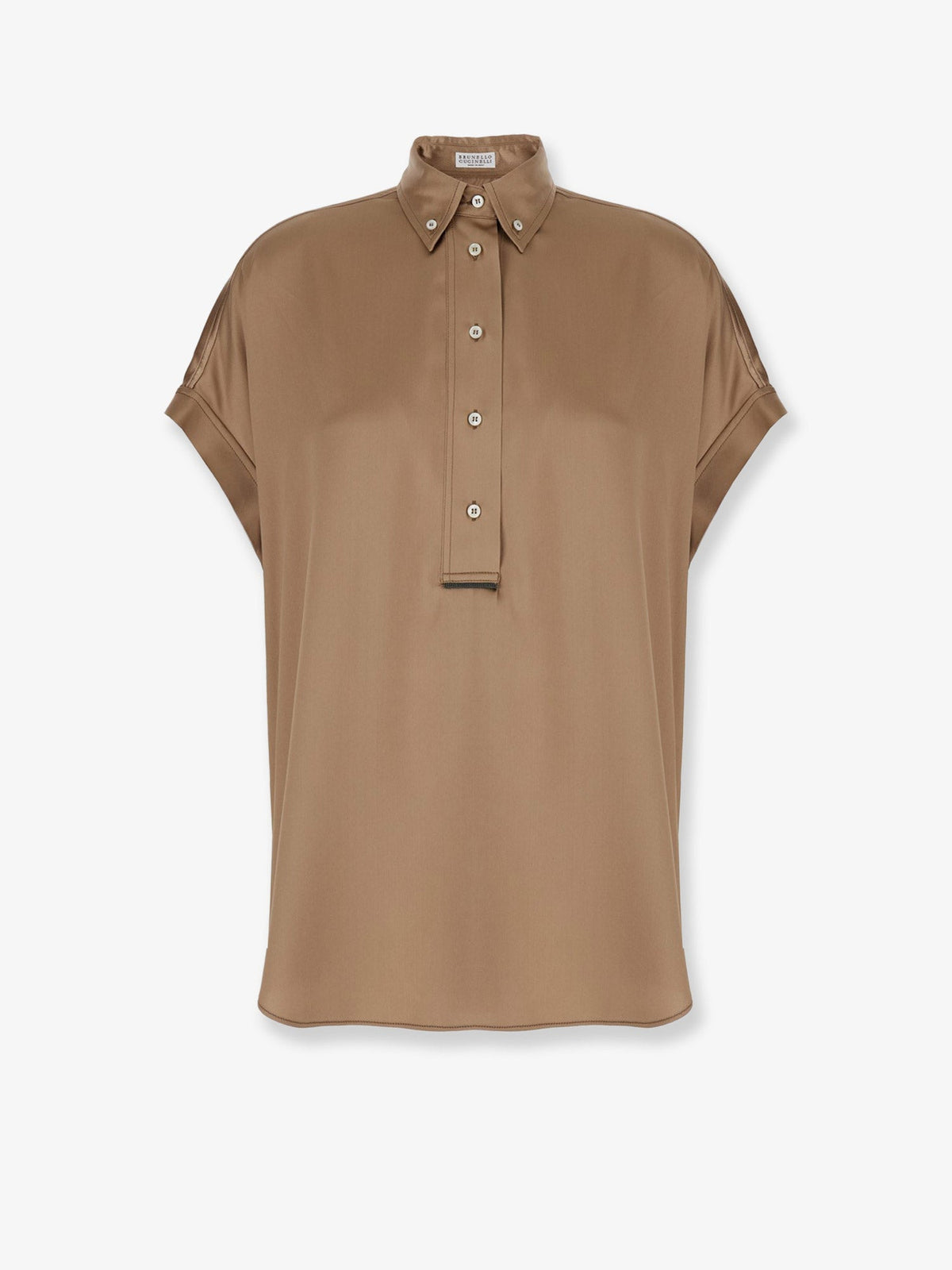 Brunello Cucinelli Silk blend shirt - Pralines