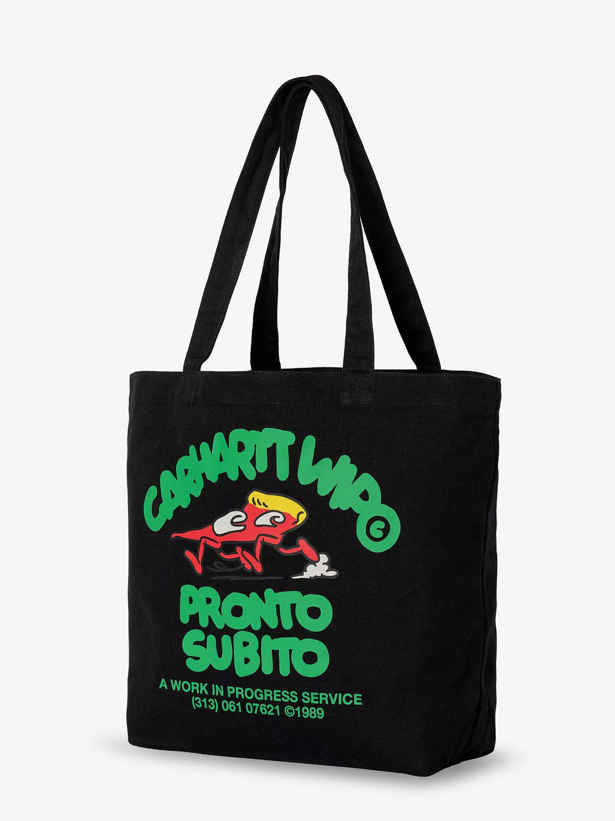 Carhartt WIP Canvas Graphic Tote bag - Nera