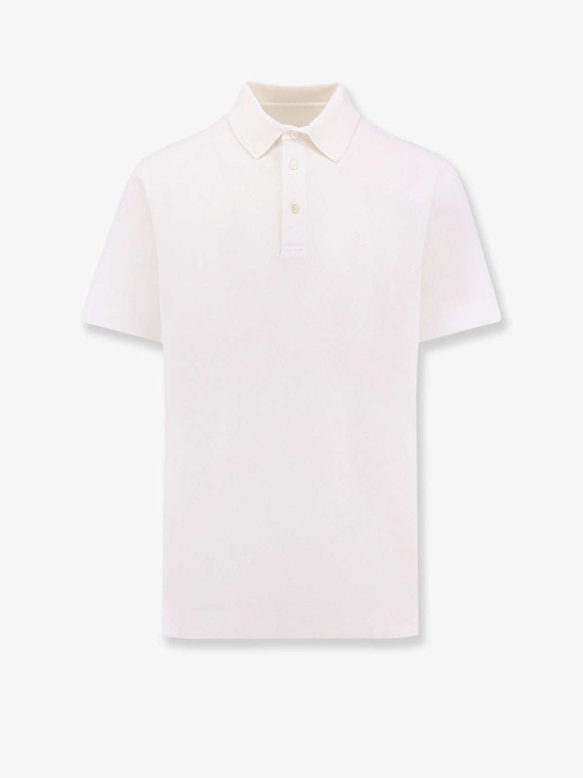 Givenchy Piqué cotton polo shirt with 4g embroidery - Bianco