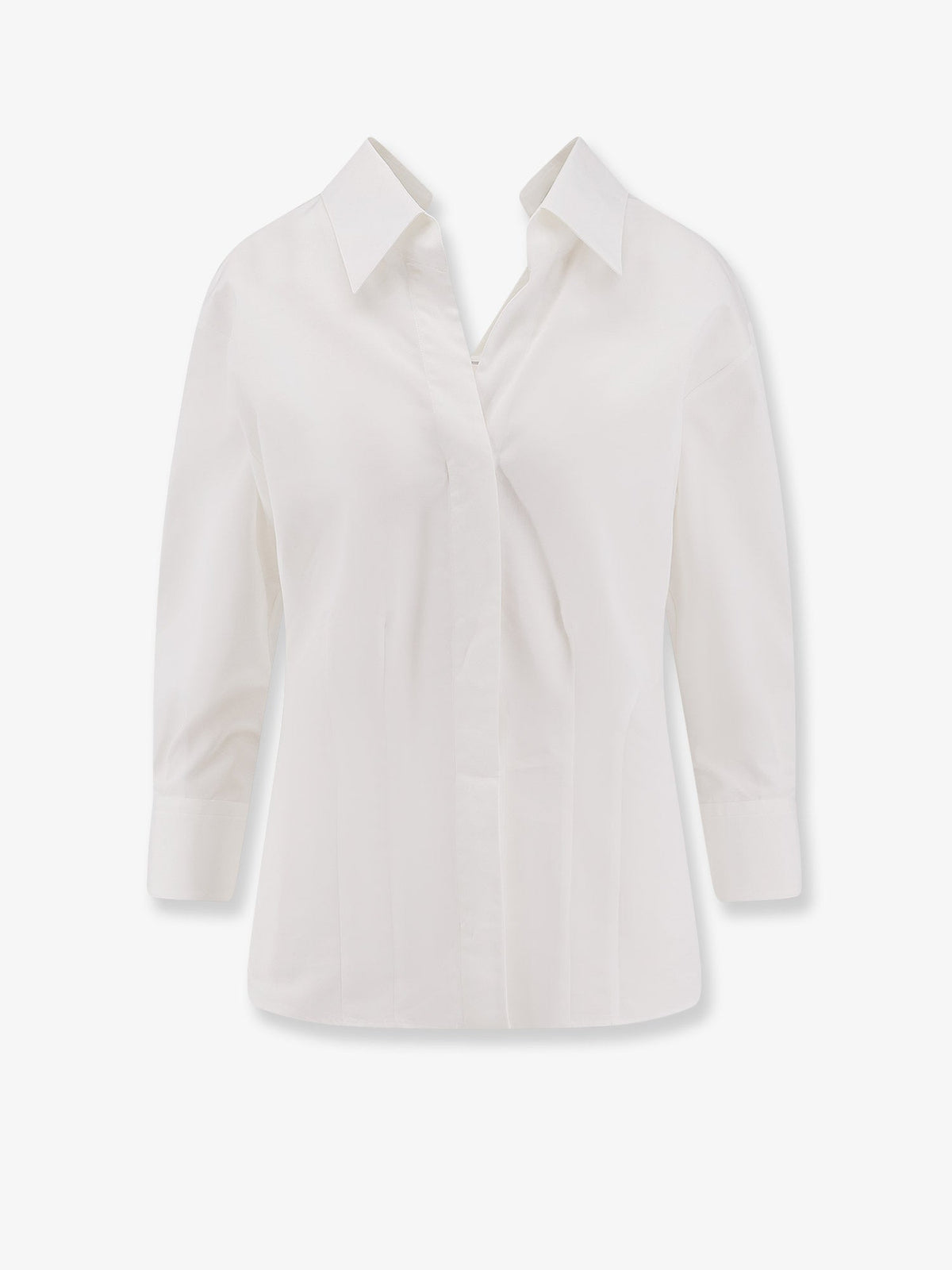 Givenchy Open cotton shirt - White