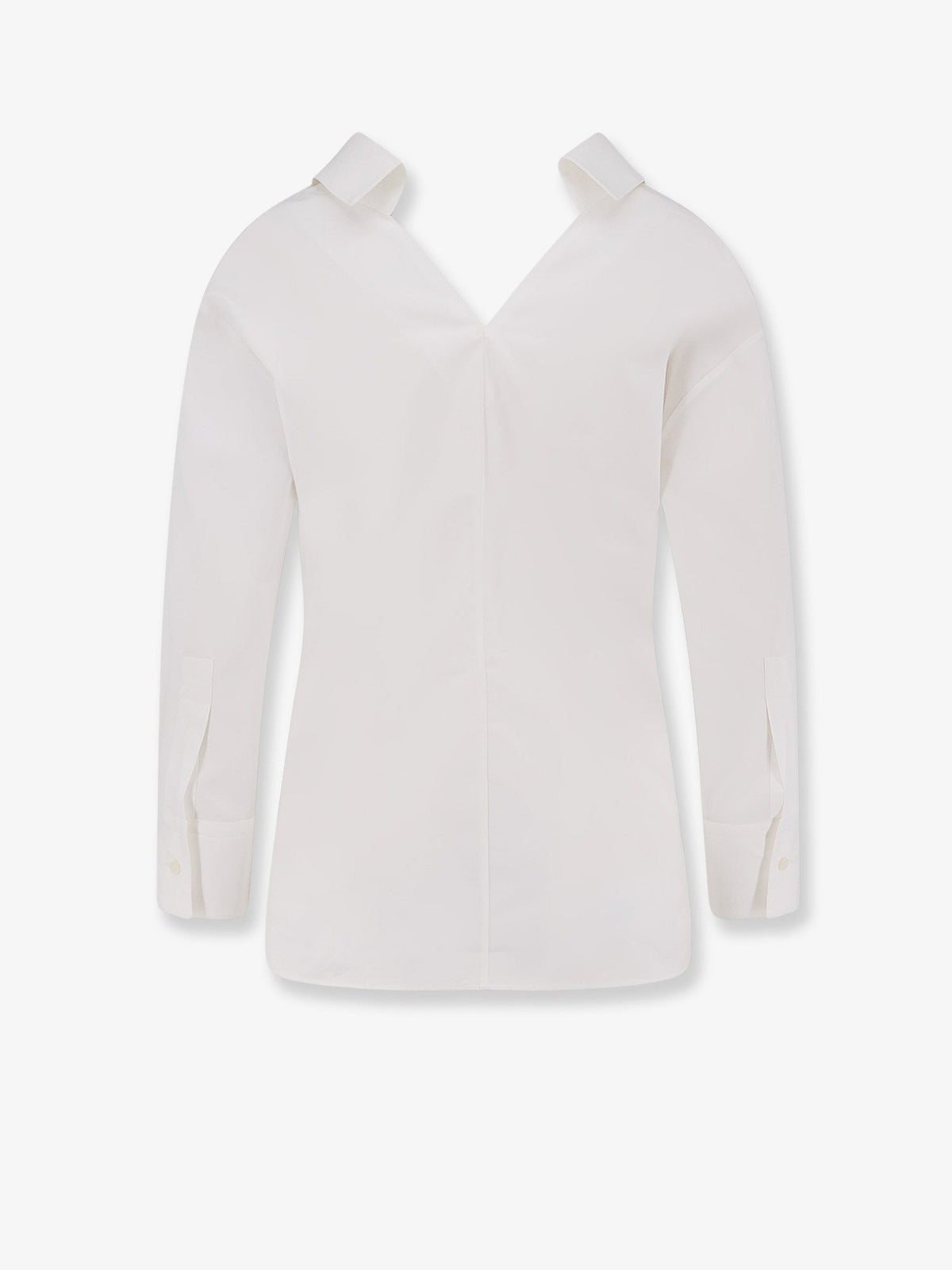 Givenchy Open cotton shirt - White