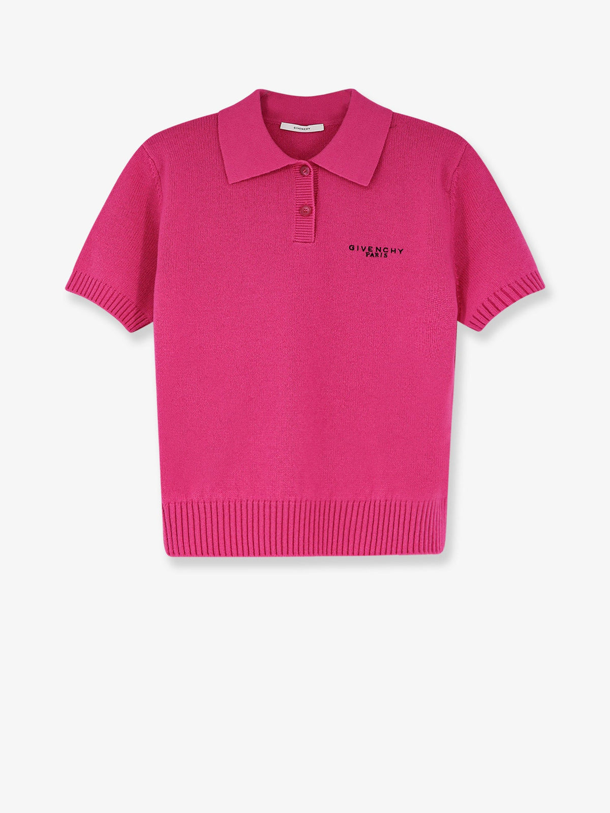 Givenchy Wool and cashmere polo shirt - Fuchsia