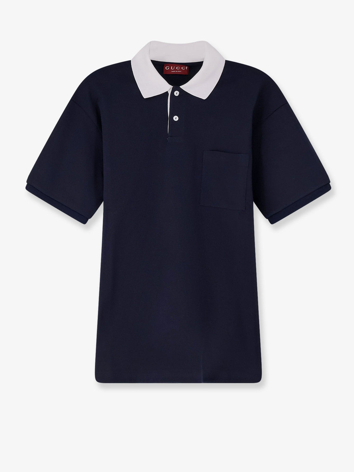 Gucci Cotton piquet polo shirt - Night Sky