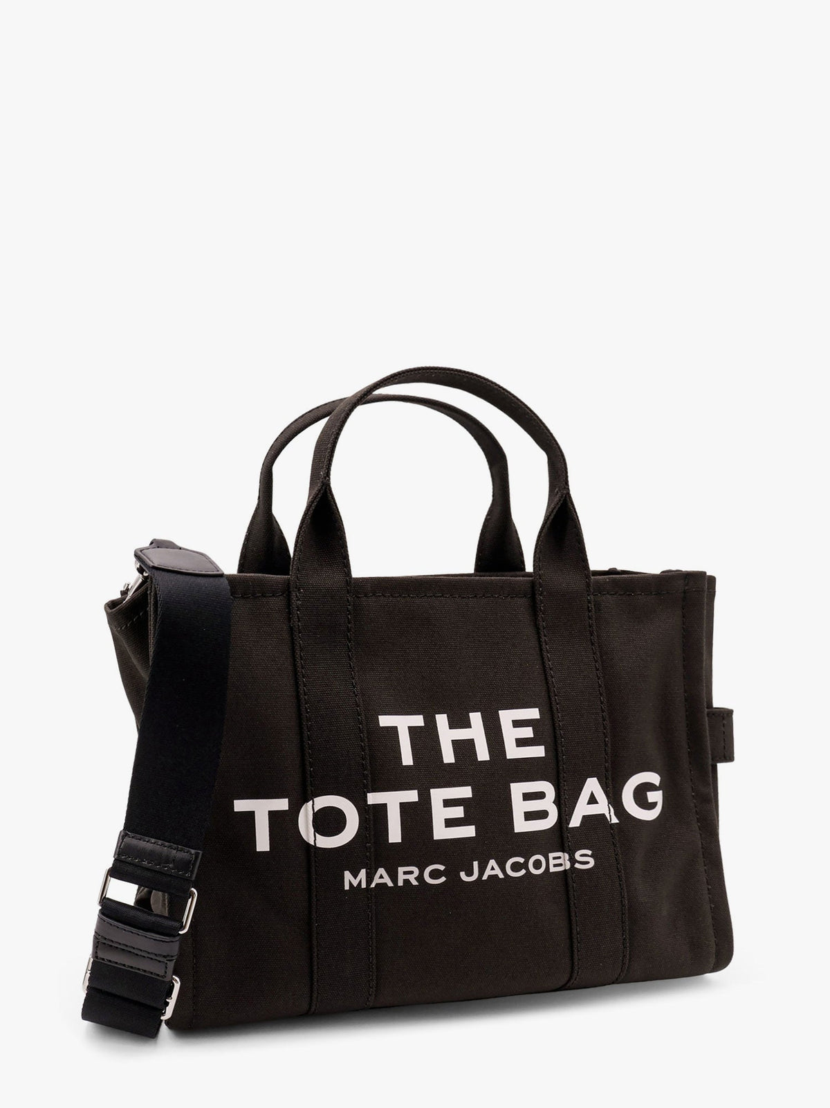 Marc Jacobs The medium tote canvas crossbody bag - Black