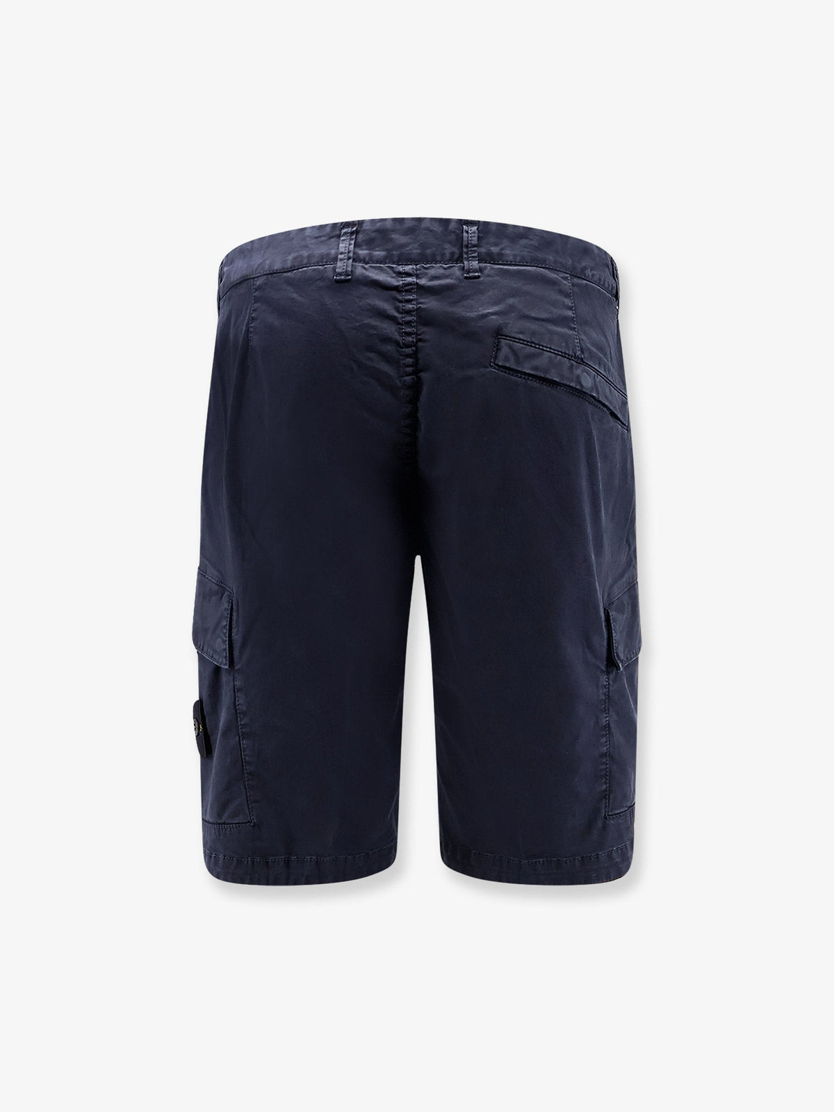 Stone Island Organic cotton stretch shorts - Navy Blue