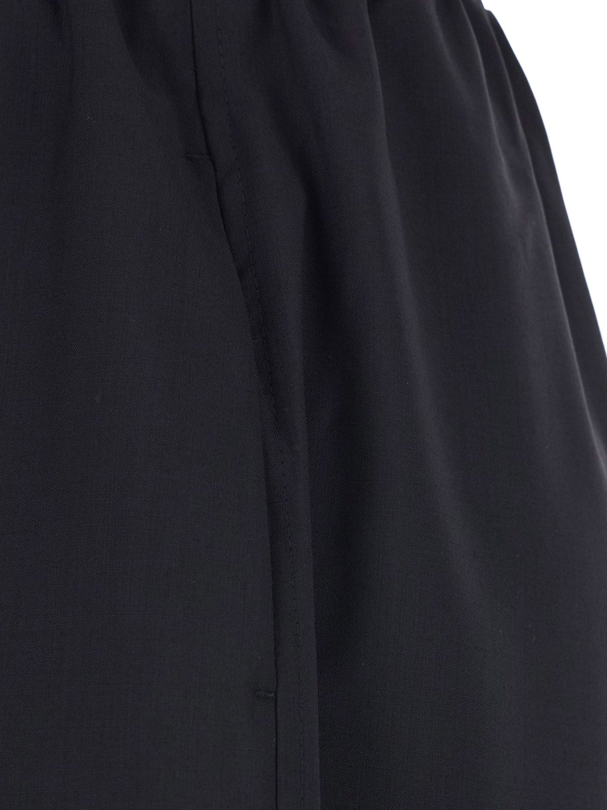 Toteme Wool trouser - Black