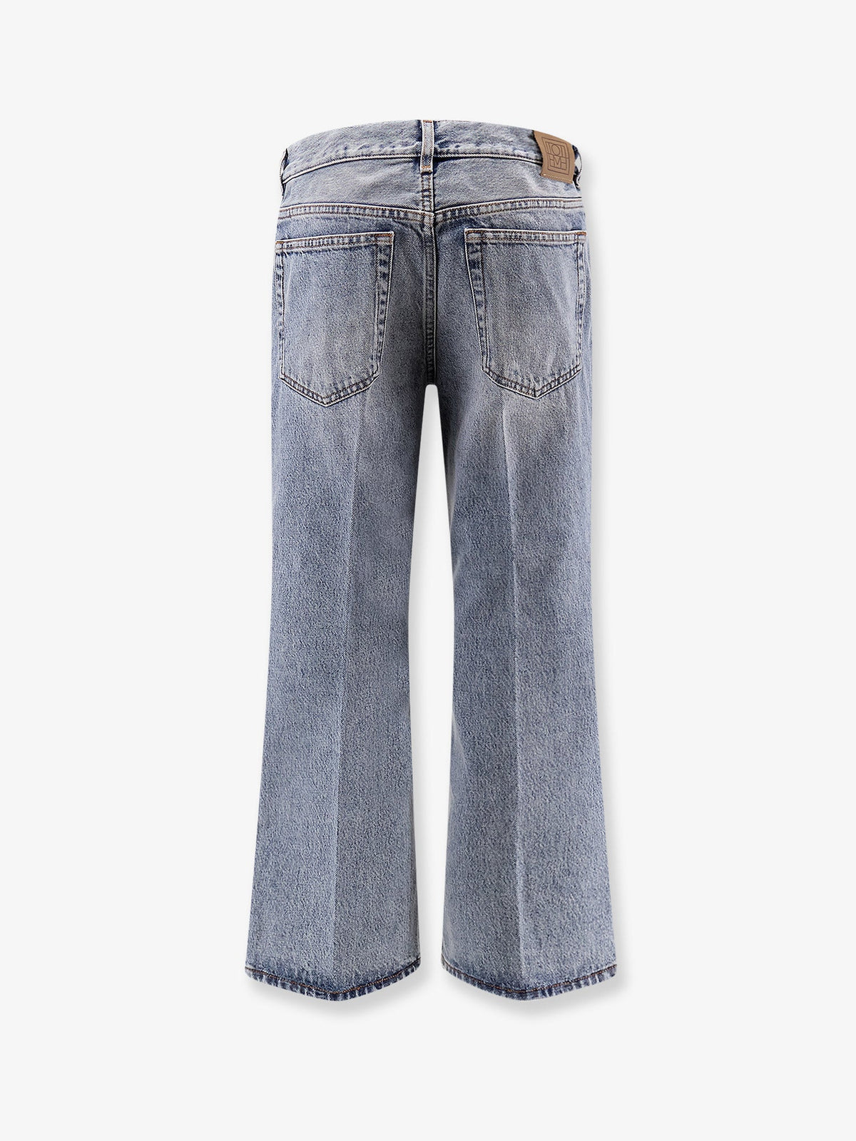 Toteme Cotton jeans with flared bottom - True Vintage