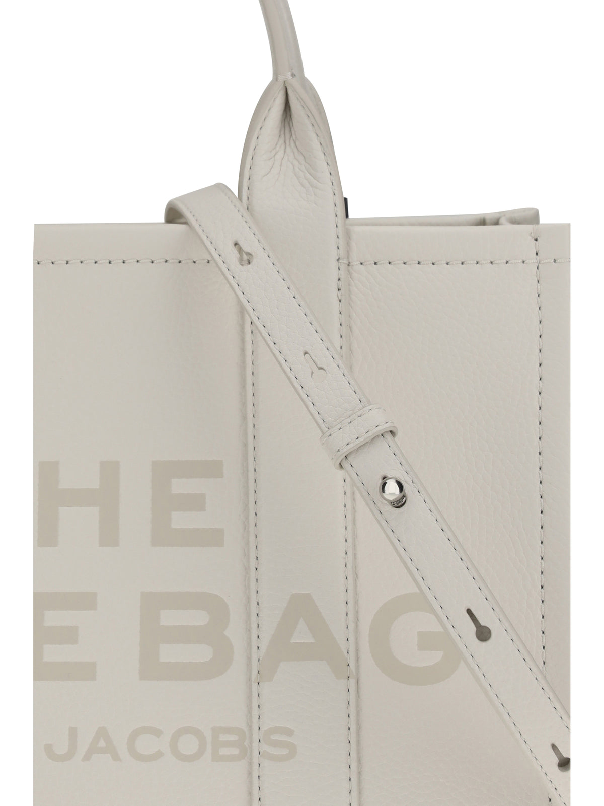 Marc Jacobs The Medium Tote Handbag - Cotton/Silver