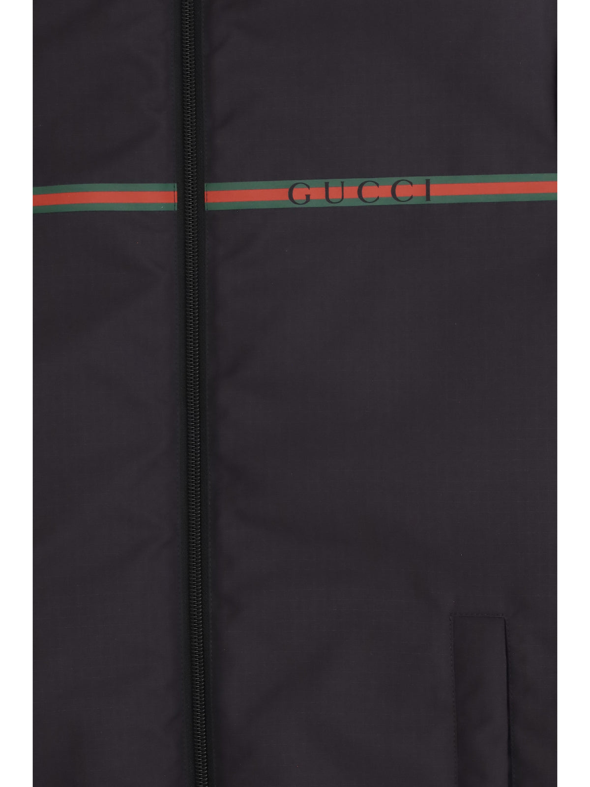 Gucci Nylon zip Jacket for Boy - Navy