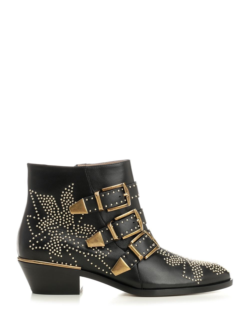 Chloe' "Susanna" Ankle Boots - Black