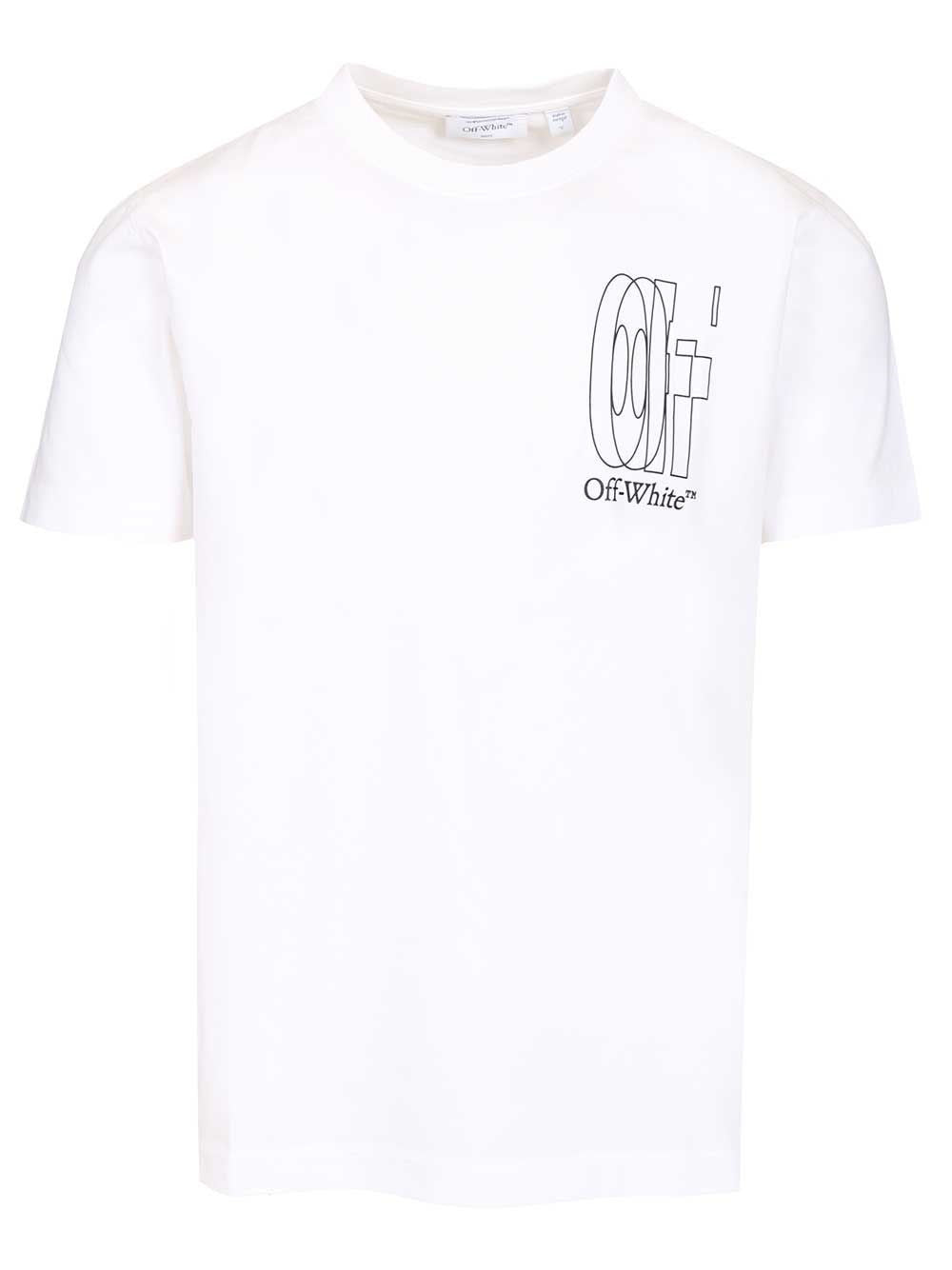 Off-White Outline Double Arrow Slim T-Shirt