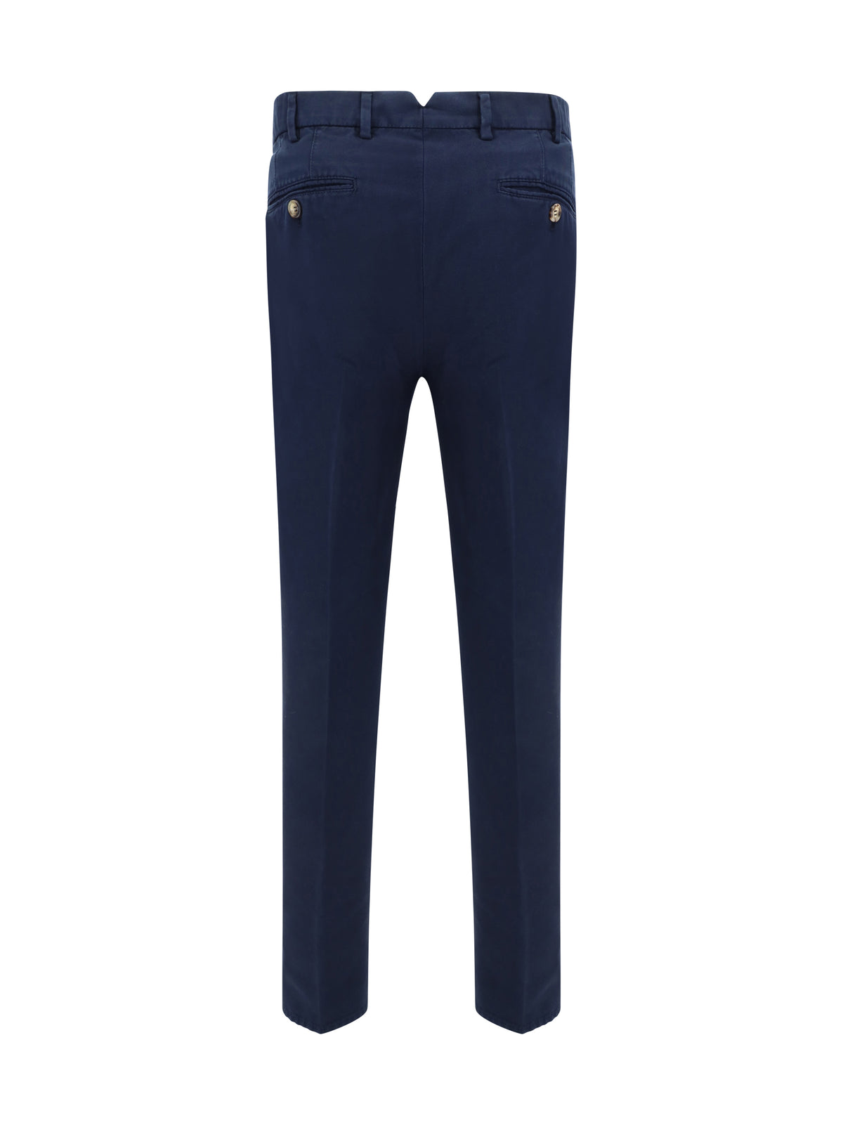Brunello Cucinelli Dyed cotton Pants - Navy