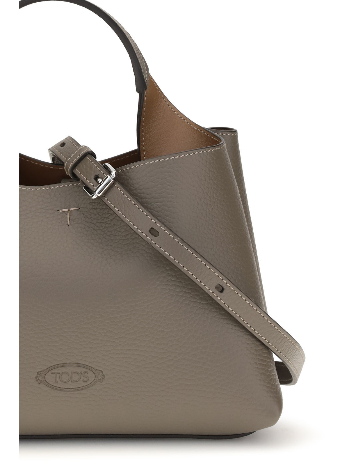 Tod's Micro leather Handbag - B208(Argilla Sc)+S600(Marrone Ch)