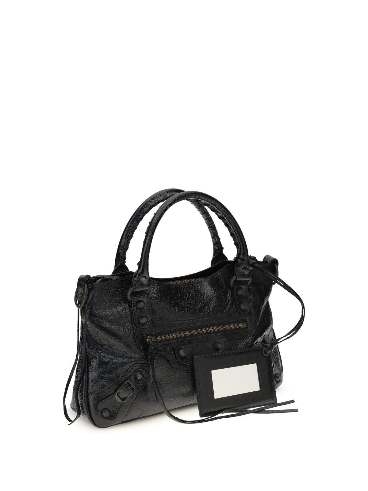 Balenciaga City First Shoulder Bag - Black