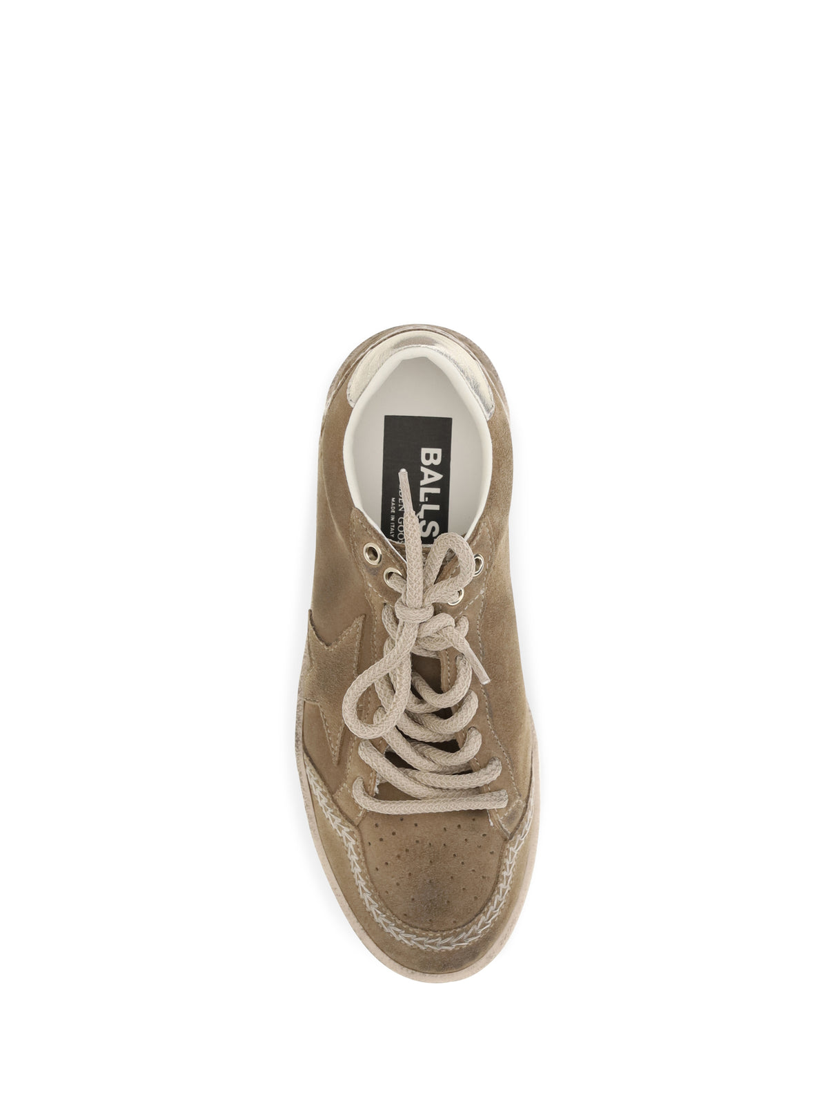 Golden Goose Ball Star Sneakers - Tobacco/Gold