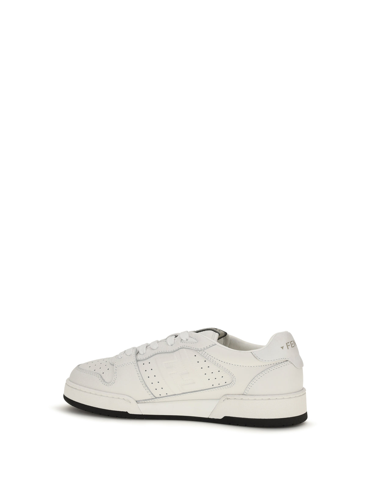 Fendi Match leather Sneakers - Uwhit+White Marr.Chi