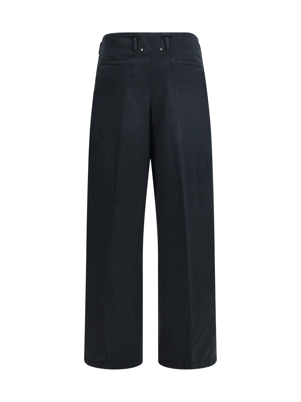 Golden Goose Cotton denim Pants - Black