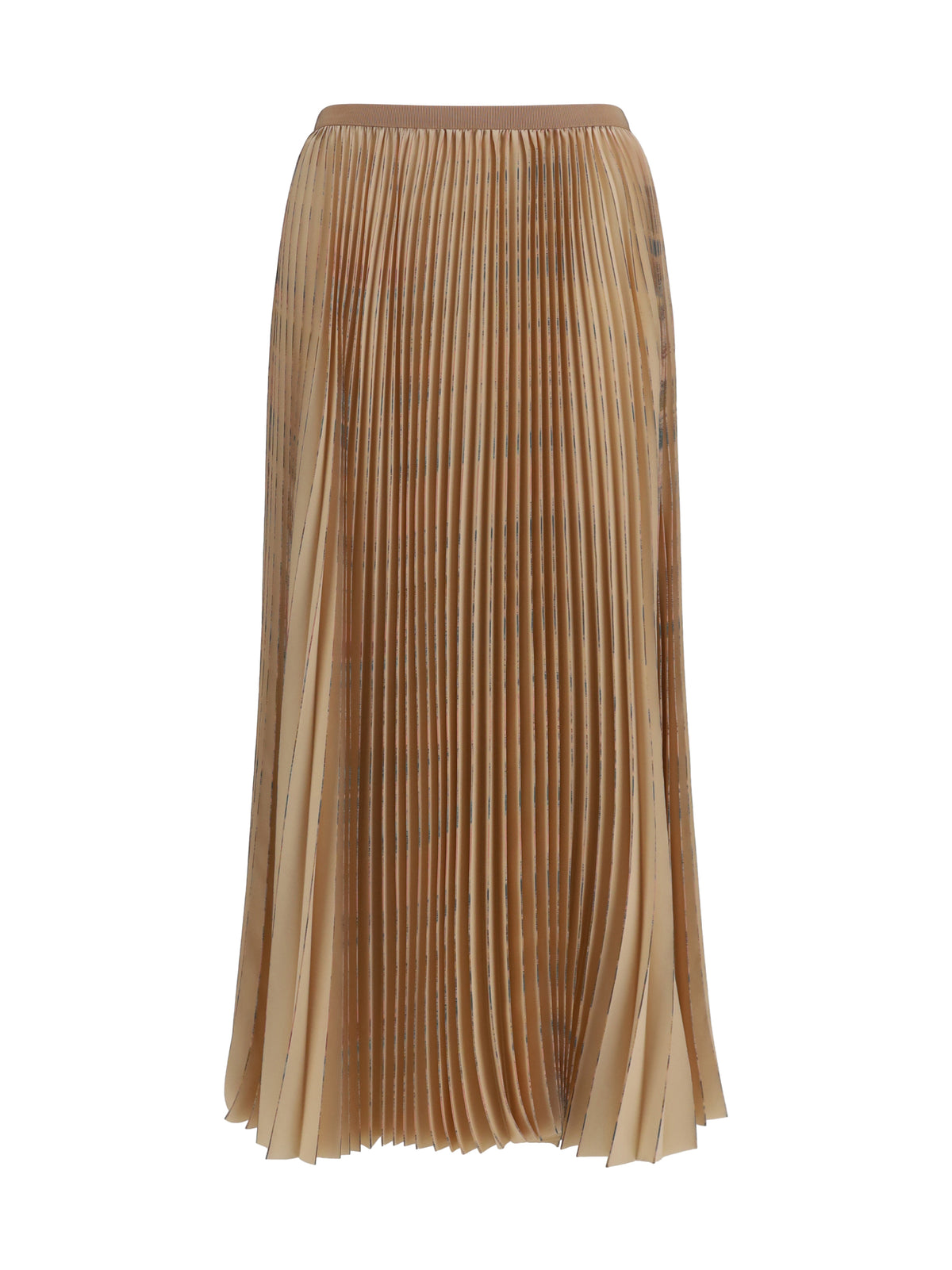 Fabiana Filippi Pleated midi Skirt - Acero/Chine'