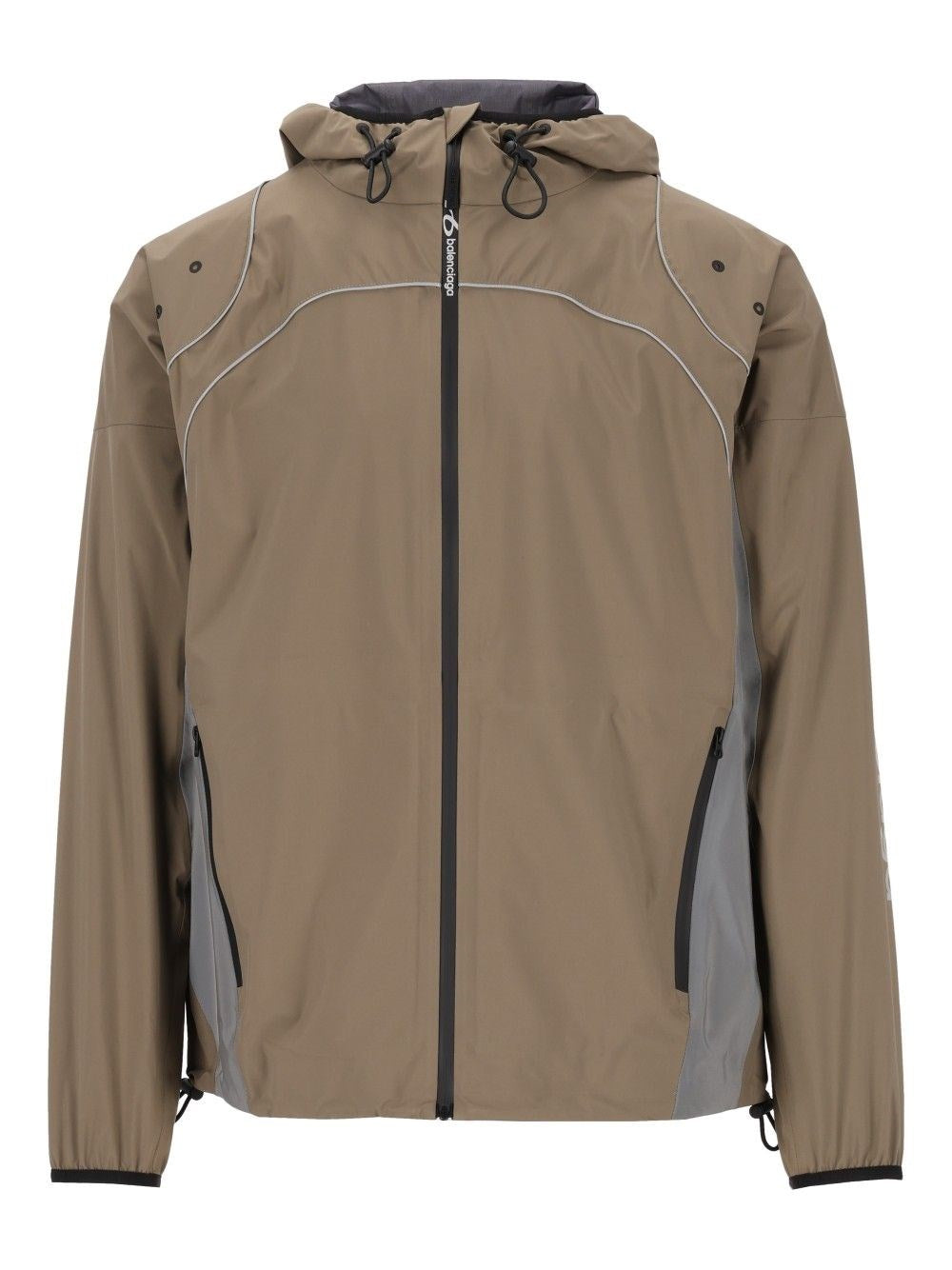Balenciaga Techwear Zip-Up Jacket - Grey