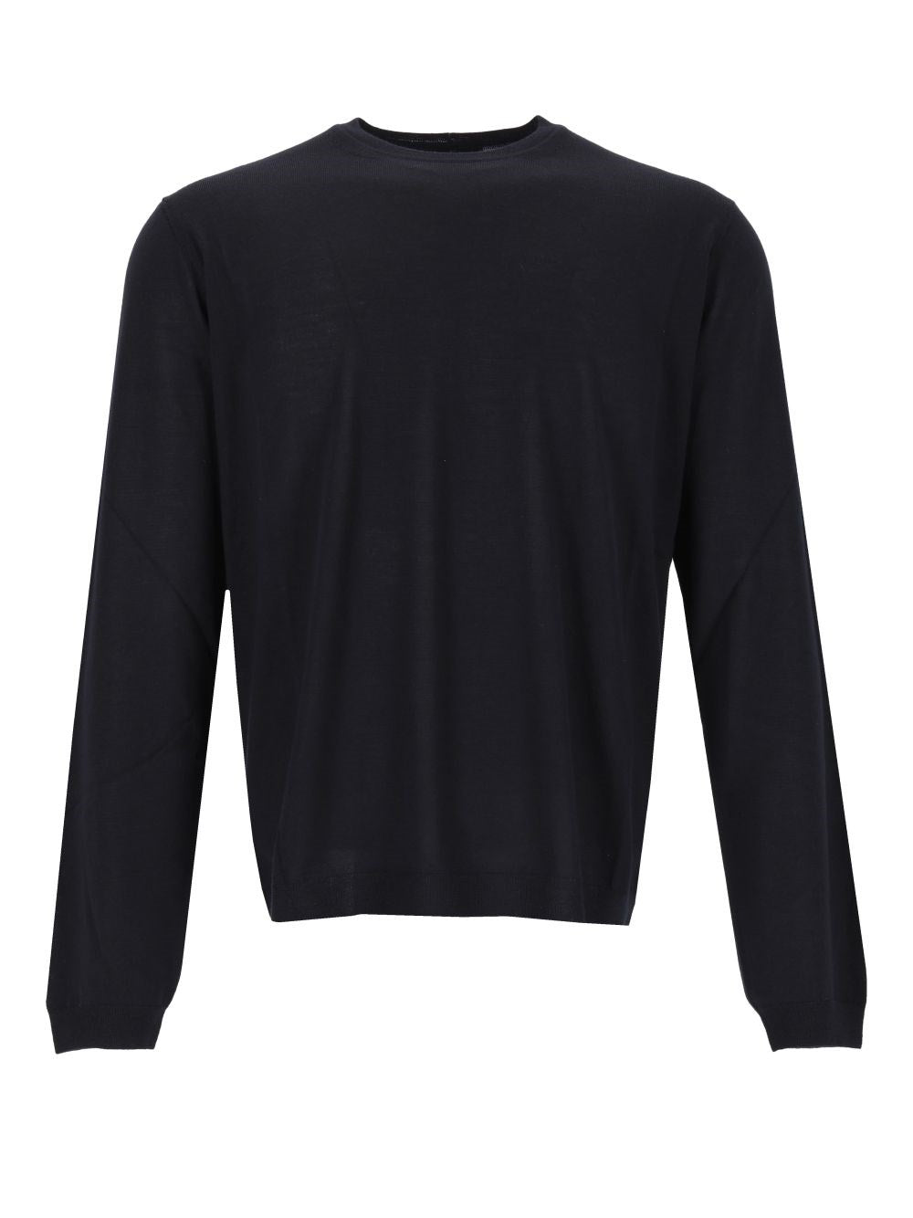 Giorgio Armani Cashmere Crew Neck Sweater - Blue