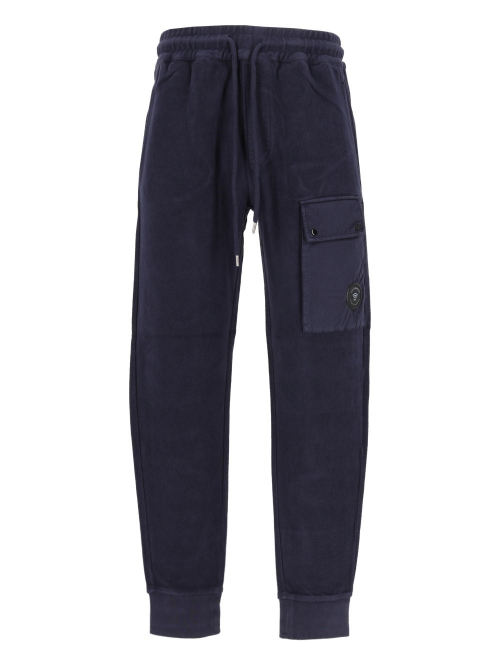 C.P. Company Fleece Cargo Pants - Blue