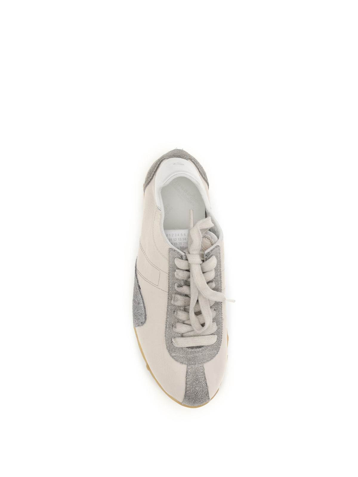 Maison Margiela Sprinters Sneakers - Cream/White/Grey