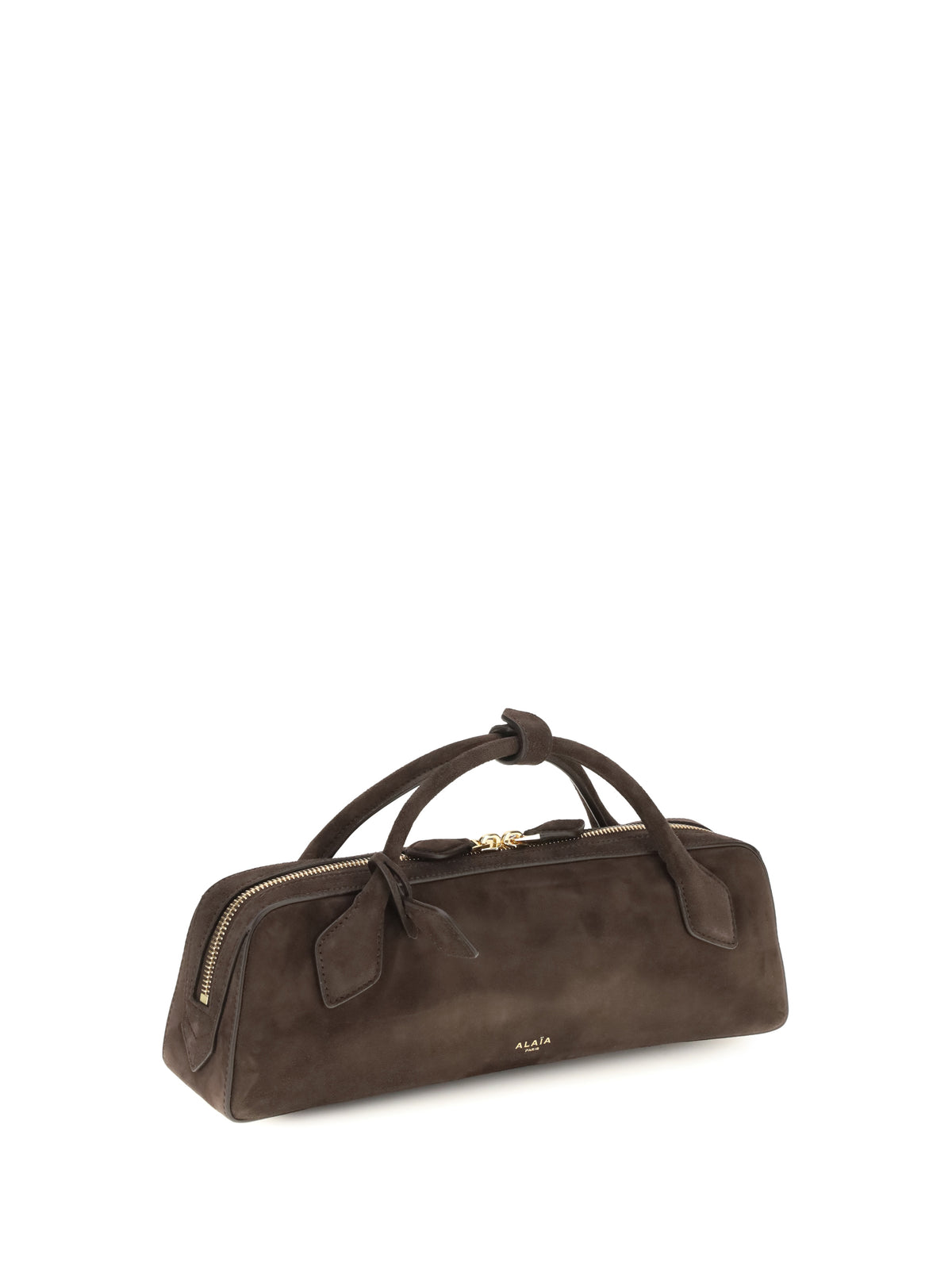 Alaïa Le Teckel Clutch - Brun Fume