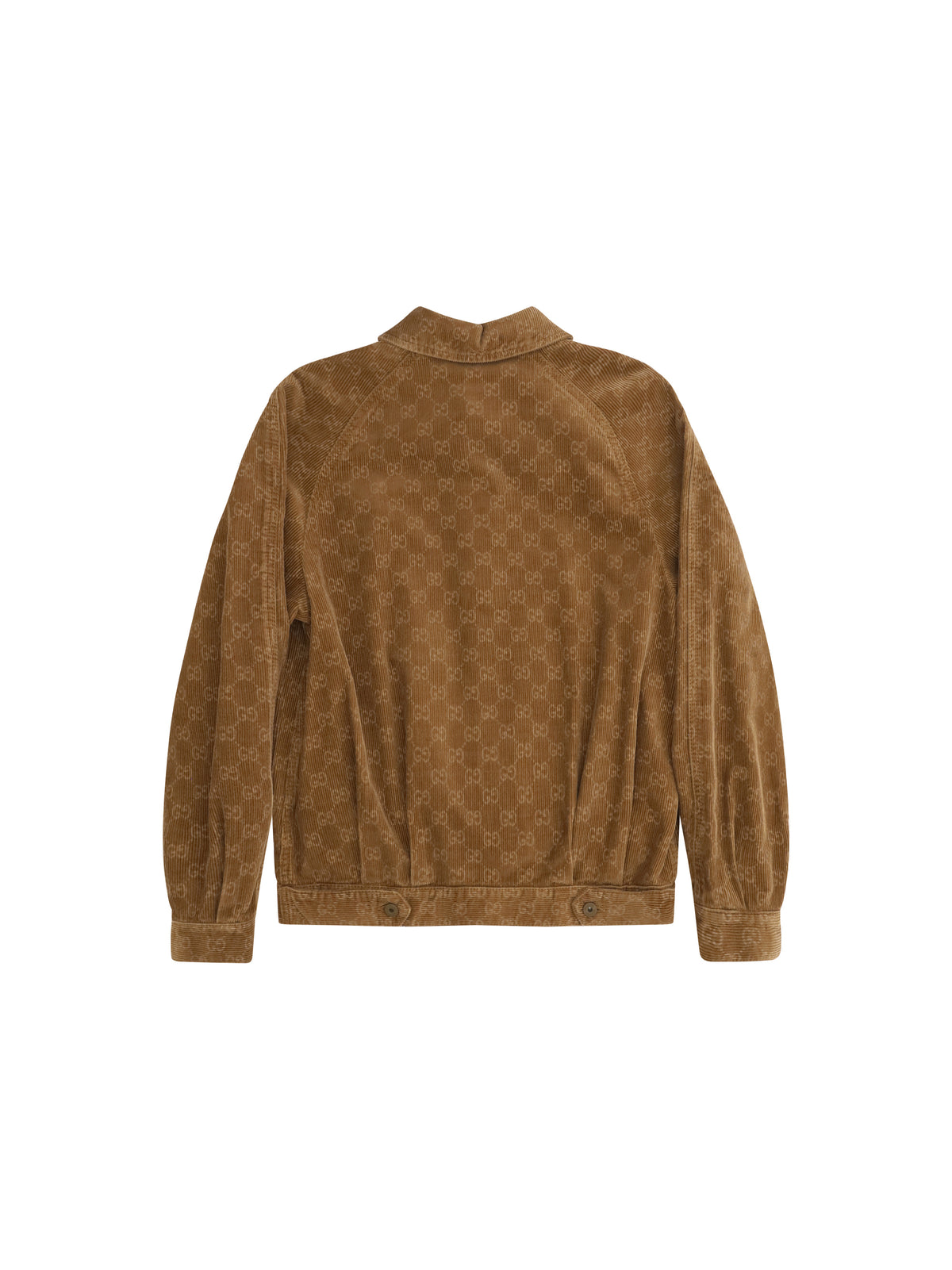 Gucci Printed corduroy Jacket for Boys - Vintage Brown