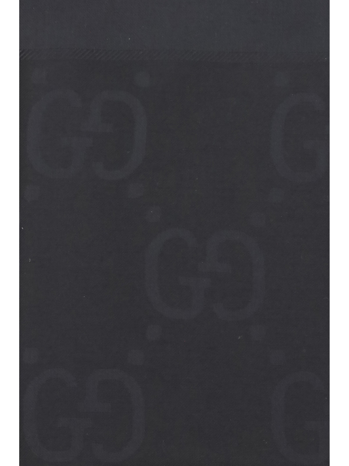 Gucci Scarf in wool and silk - Black