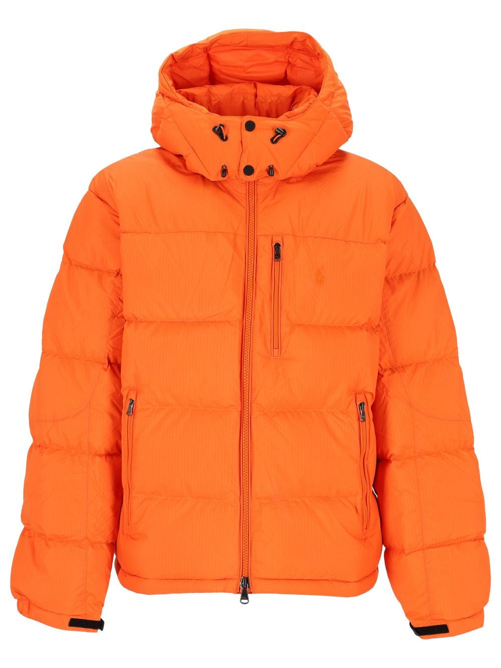 Polo Ralph Lauren "The Gorham" Hooded Down Jacket - Orange