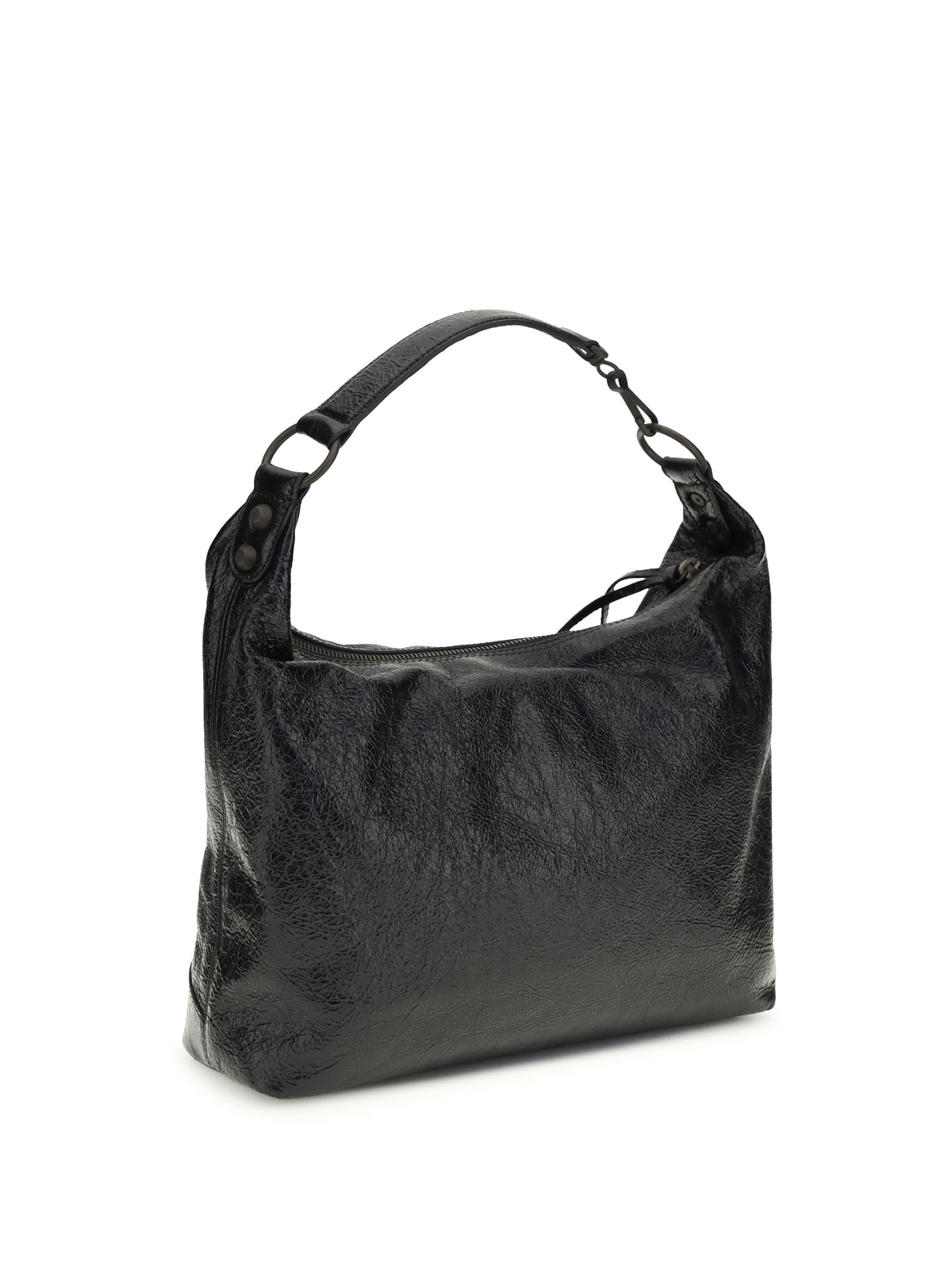 Balenciaga Small Le City hobo Shoulder Bag - Black