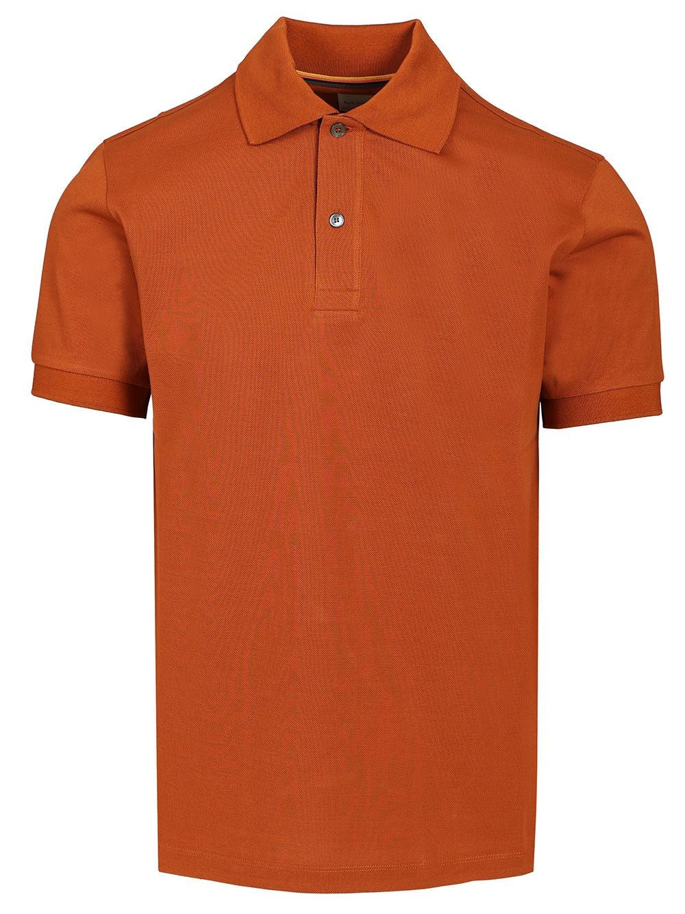 Paul Smith Short Sleeve Polo - Orange