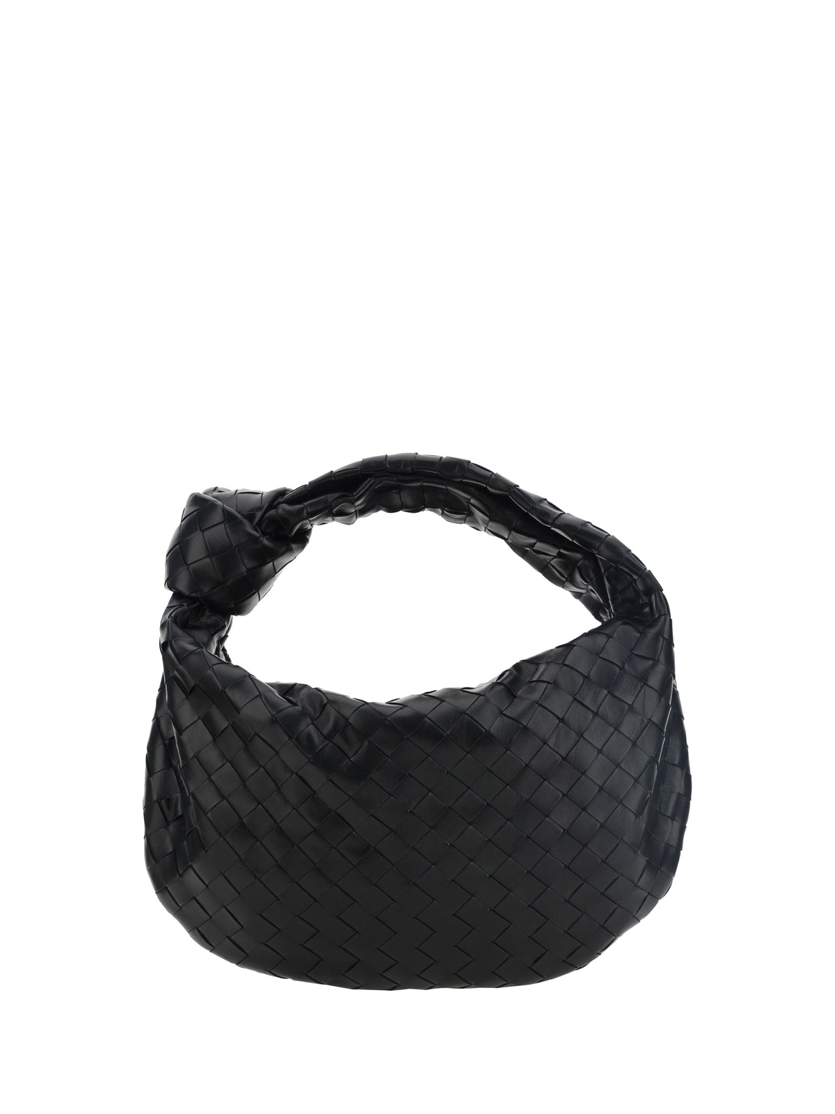 Bottega Veneta Teen Jodie Handbag - Black-Gold